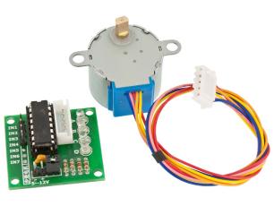 Stepper motor 28BYJ-48 with driver ULN2003A @ electrokit