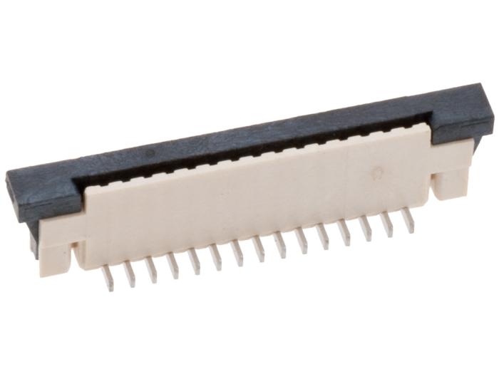 FPC connector 1.0mm 15-pin CSI/DSI @ electrokit (2 of 3)