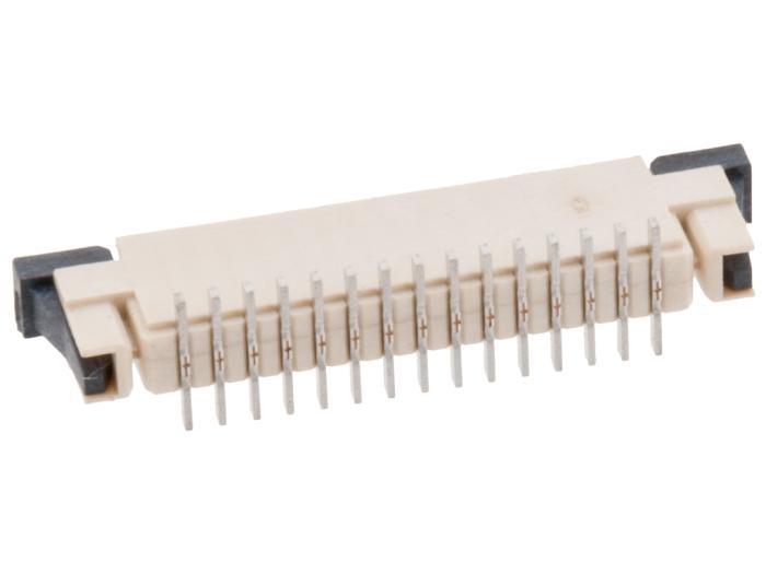 FPC connector 1.0mm 15-pin CSI/DSI @ electrokit (3 of 3)
