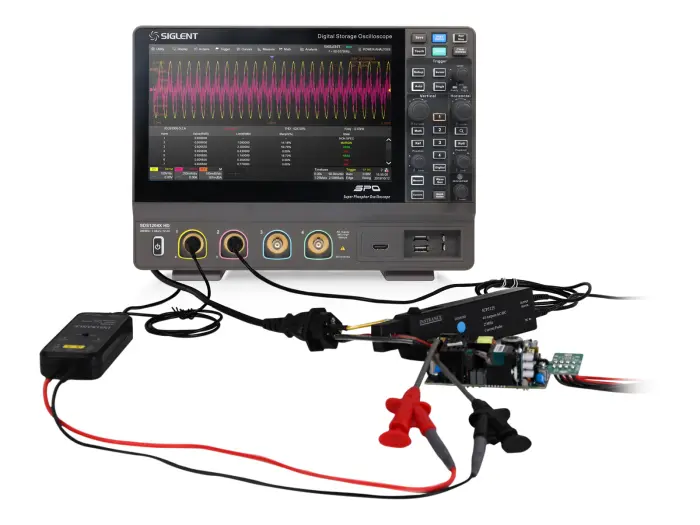 Oscilloskop 100MHz 2-kan 12-bit Siglent SDS1102X HD @ electrokit (9 av 10)