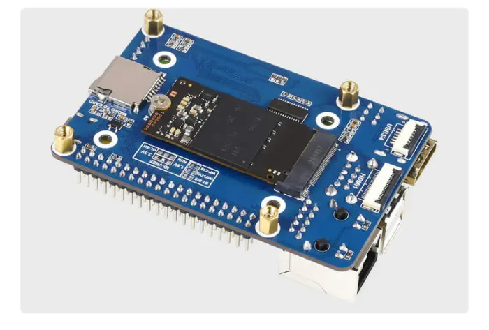 Compute Module 4 Mini Base Board @ electrokit (9 av 10)