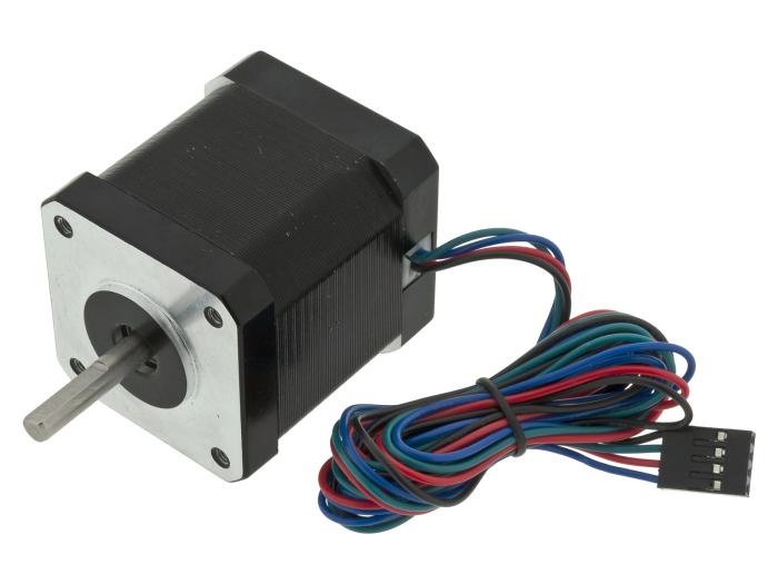 Stegmotor NEMA17 1.8° 0.59Nm @ electrokit (1 av 3)