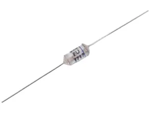 Polystyrene 330pF 160V 2.5% axial @ electrokit