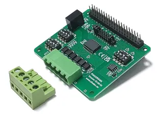RS422 / RS485 HAT för Raspberry Pi @ electrokit