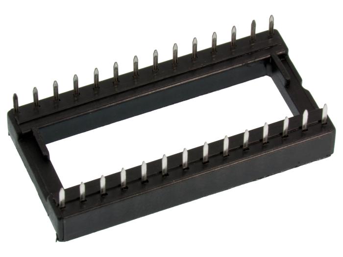 DIL socket 28-pin 0.6