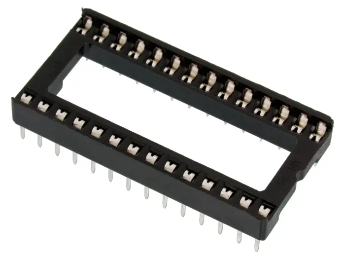 DIL-hållare 28-pin 0.6