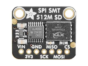 SD-kort 512MB SPI monterad på kort @ electrokit