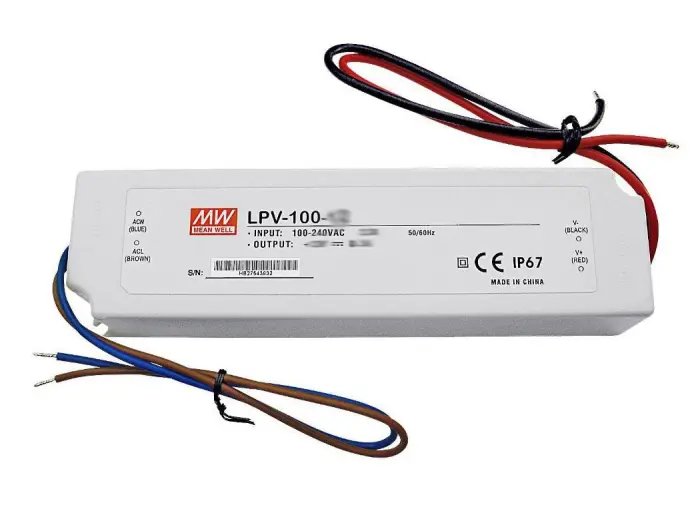 Nätaggregat 48V 2.1A 100W LPV-100-48 @ electrokit (1 av 1)