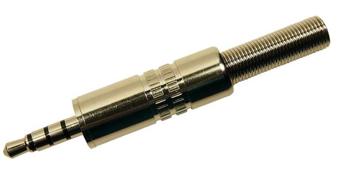 3.5mm hane 4-pol metal @ electrokit (1 of 1)