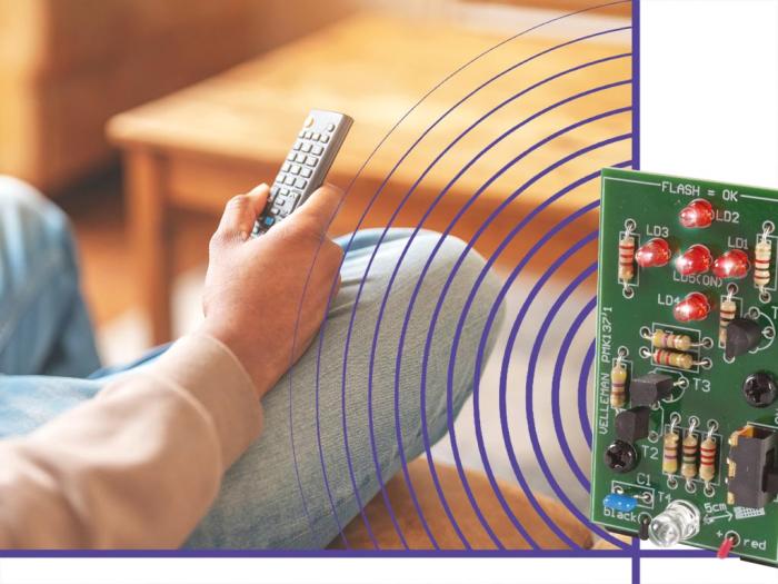 IR control tester - kit @ electrokit (3 of 3)