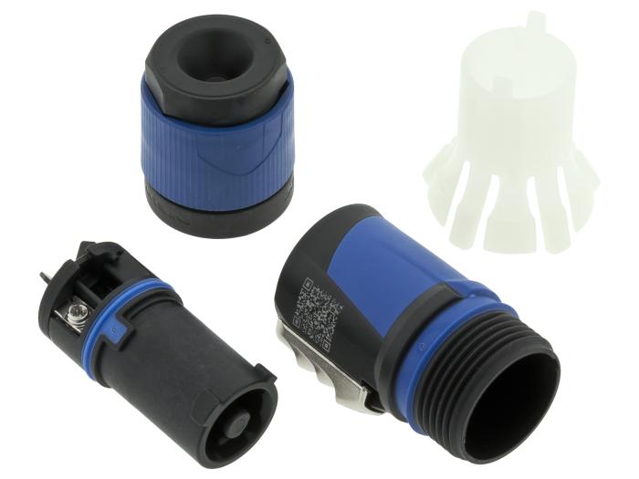 Power twist hona 3-pol 16A 250VAC blå @ electrokit (3 av 3)