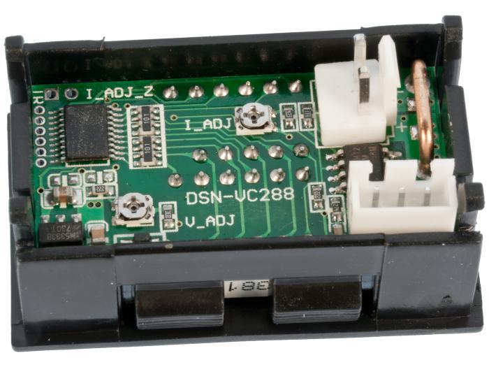 Panel instrument 0-100VDC 0-10A @ electrokit (3 of 5)