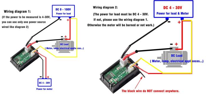 Panel instrument 0-100VDC 0-10A @ electrokit (5 of 5)