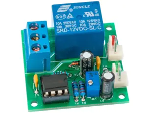 Time delay relay - soldering kit @ electrokit