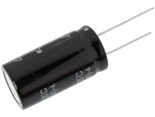 Elektrolytkondensator 2200uF 63V 85C &oslash;18x36mm 2000h @ electrokit