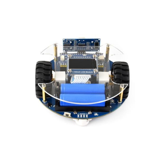 Pico2Go robot car kit - Inkl RP2350 4MB @ electrokit (4 av 13)