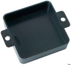 Enclosure 40x40x12mm for potting black @ electrokit