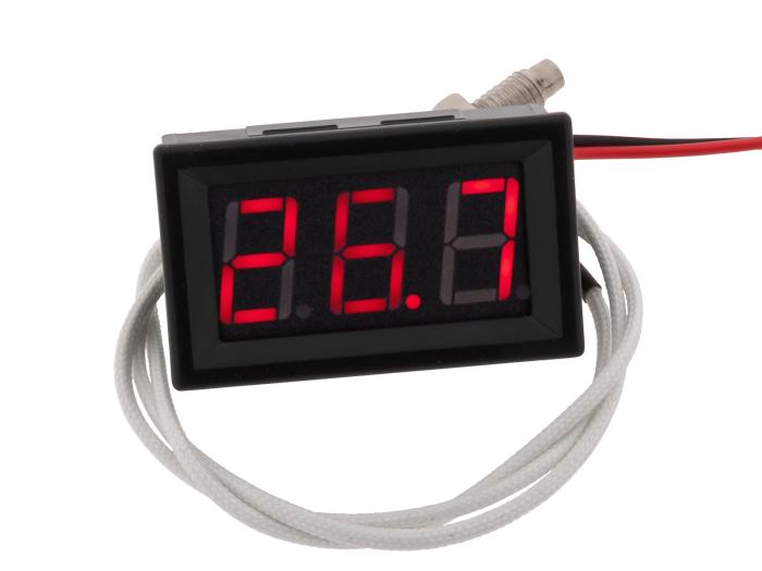 Panelinstrument temperatur -30...+800°C K-typ M6 @ electrokit (4 av 4)