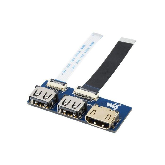 CM4 Mini Base Board USB- och HDMI-adapter @ electrokit (1 av 7)