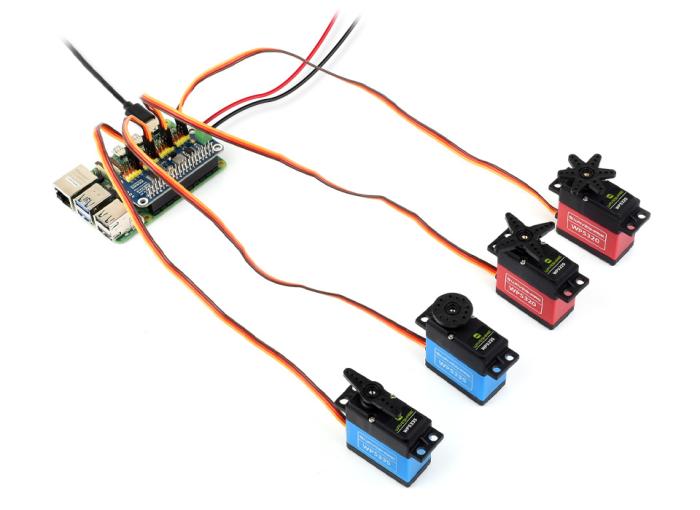 Digital servo 20kg 0.15s metal, high torque @ electrokit (7 of 8)