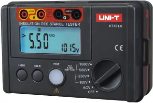 Isolationsprovare Megger Uni-T UT501A @ electrokit