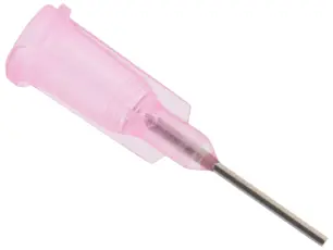 Blunt needle tip 0.60mm #20 pink - Luer Lock @ electrokit