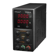 Labaggregat 0-30V 0-3A / 5V 2A @ electrokit