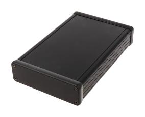 Aluminium enclosure extruded 160x103x30mm @ electrokit