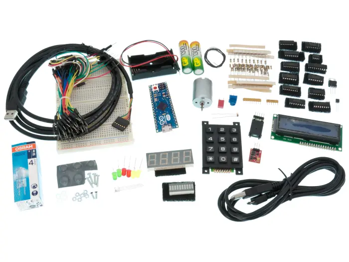 Komponentsats 1 för Börja med Elektronik och Arduino @ electrokit (1 av 2)