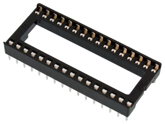 DIL-hållare 32-pin @ electrokit (1 av 2)