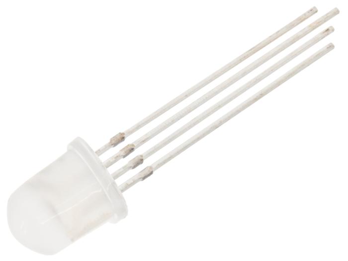 LED RGB 8mm adresserbar WS2812D-F8 @ electrokit (1 av 1)