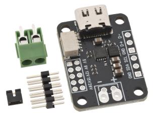 Strömförsörjningskort PD-Trigger USB-C 5-20V @ electrokit