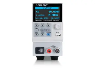 Programmerbart nätaggregat Siglent 1x 50V/10A 180W SPS5051X @ electrokit