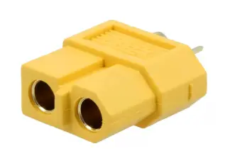 XT60 strömkontakt 2-pol 30(60)A hona @ electrokit