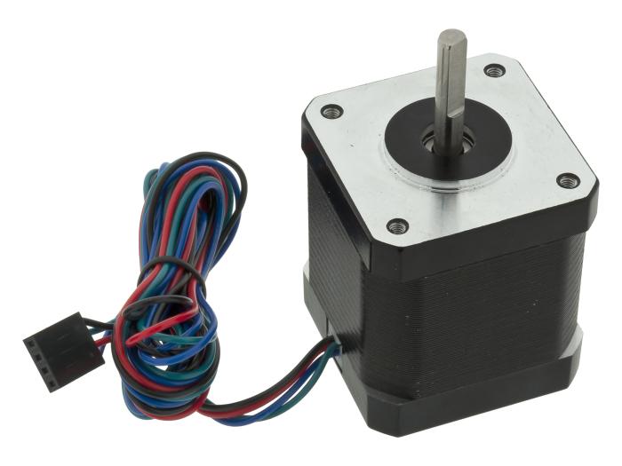 Stegmotor NEMA17 1.8° 0.59Nm @ electrokit (2 av 3)