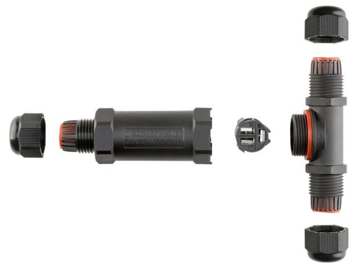 Skarvdon förgrening 250VAC 16A IP68 @ electrokit (2 av 4)