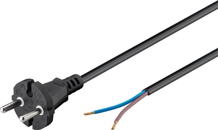 Nätsladd för dammsugare 10m svart @ electrokit (1 av 2)