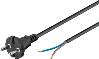 N&auml;tsladd f&ouml;r dammsugare 10m svart @ electrokit