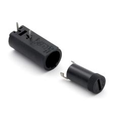 Fuse holder 5x20mm 10A PCB horizontal @ electrokit