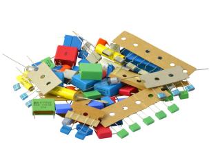 Film capacitors approx. 100 pcs - mixed values @ electrokit