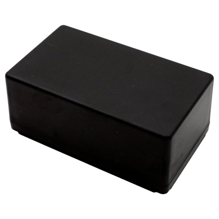 Apparatlåda 120x70x50mm svart @ electrokit (1 av 1)