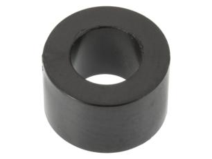 Distans 7.9/4.35 x 5mm plast svart @ electrokit