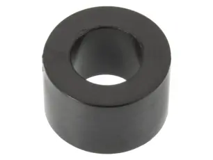 Distans 7.9/4.35 x 5mm plast svart @ electrokit