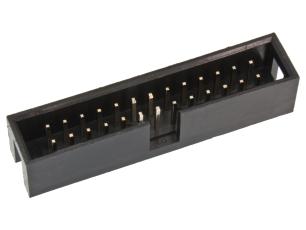 IDC box header PCB 26-p 2.54mm @ electrokit