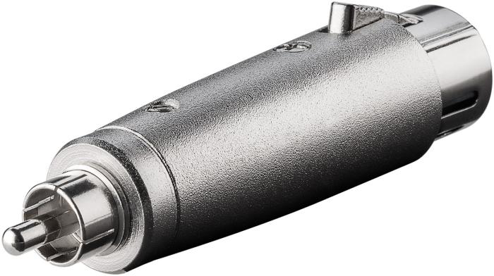 Adapter 3-pol XLR hona till RCA hane @ electrokit (2 av 2)