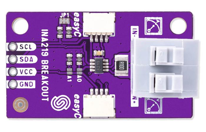 Ström- och spänningssensor 26V 3.2A INA219 - Qwiic @ electrokit (2 av 4)