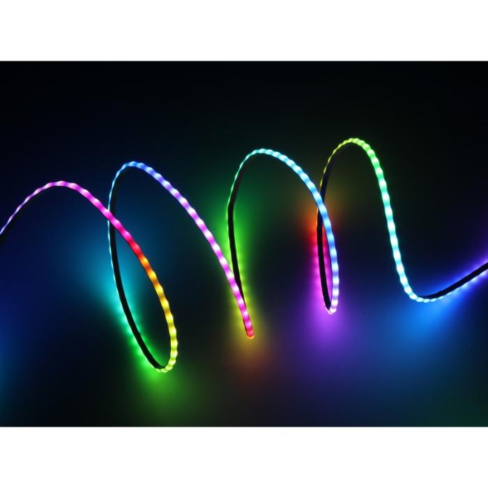 RGB LED-strip 1m WS2812B 160LED/m 12W/m 5V @ electrokit (5 of 10)