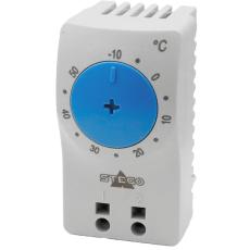 Termostat NO DIN-montering 250VAC 10A @ electrokit
