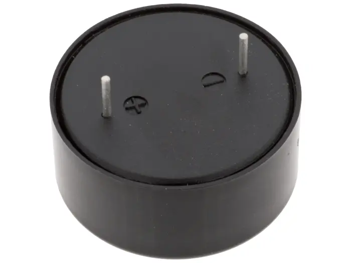 Active piezo buzzer 100dB 3-20VDC PCB @ electrokit (2 of 3)
