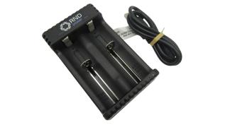 Batteriladdare Li-Ion 1A för 2x 18650 @ electrokit